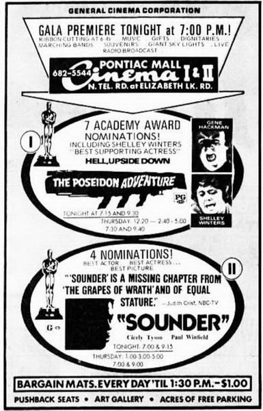 Summit Place Cinemas - 1973 AD